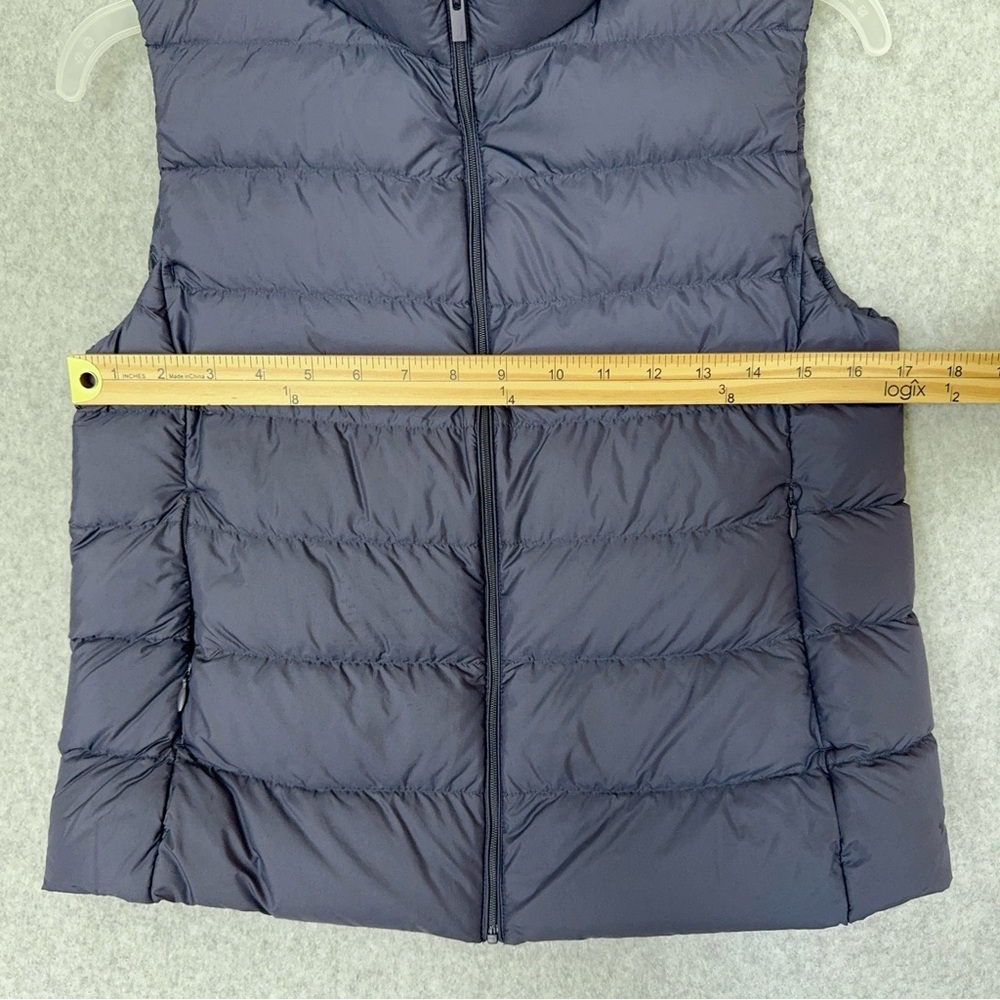 Uniqlo Ultra Light Down Vest Womens XS Blue Purple Puffer Sleeveless Jacket READ - Picture 15 of 16